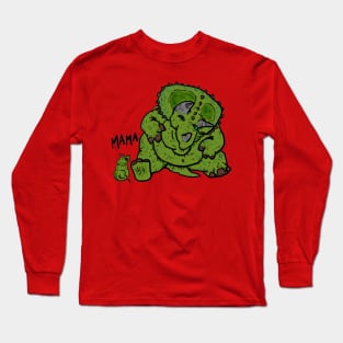 Stoned Triceratops Long Sleeve T-Shirt